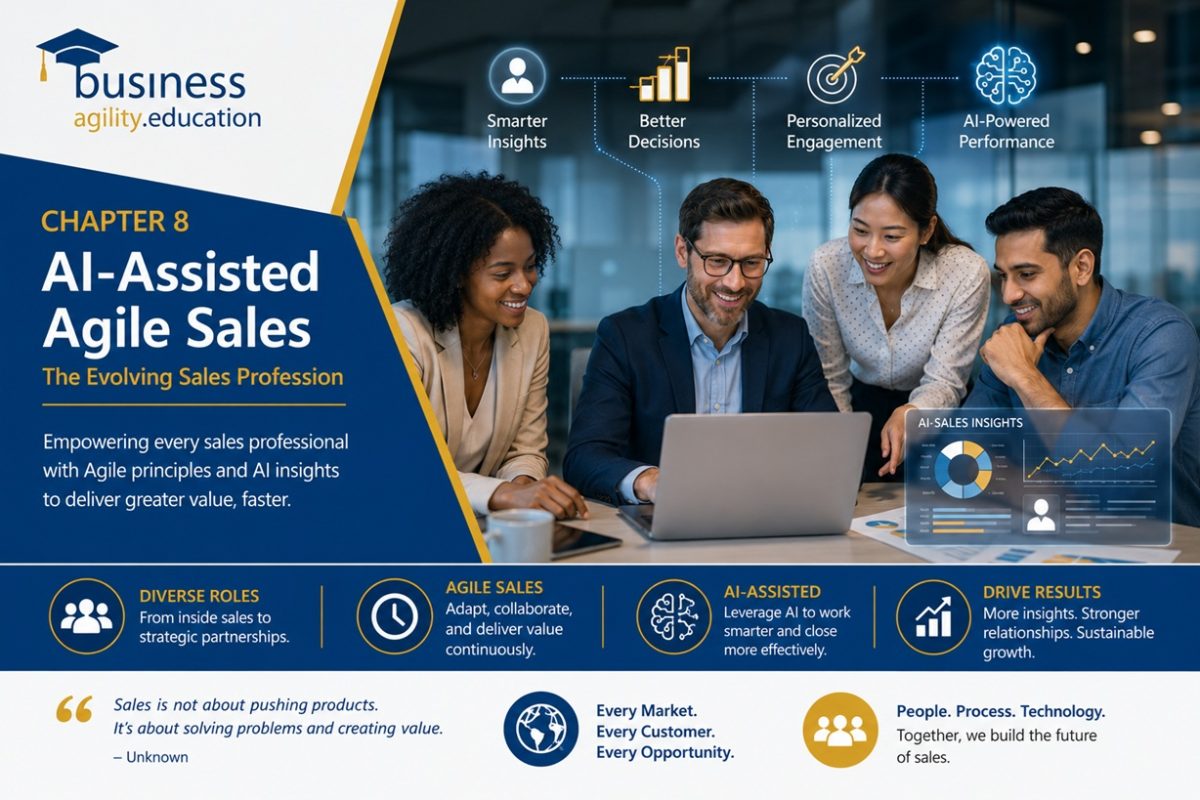 Chapter 8 - Spectrum of Sales Professions with Agile Sales and AI-Assisted Selling Enhancements
