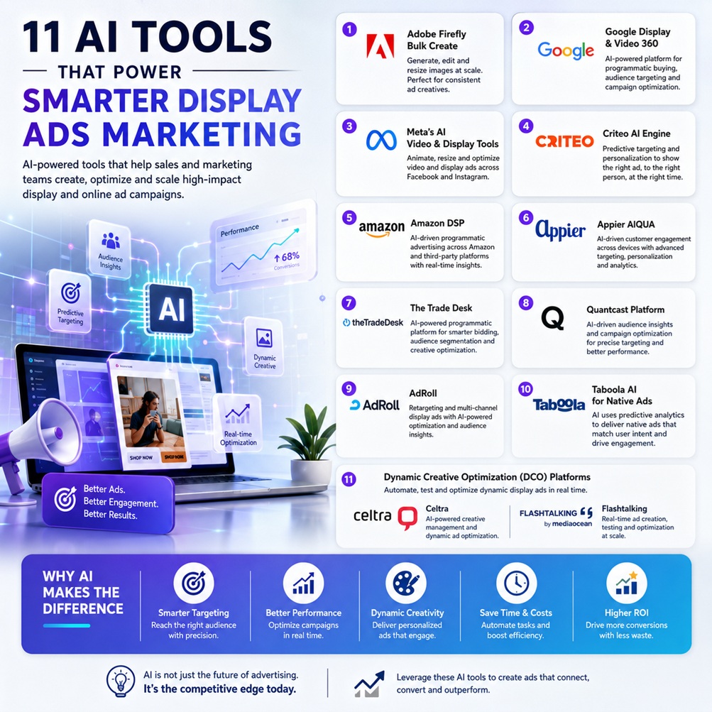 AI Tools Display Ads Marketing Automation